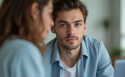 Person on a video call